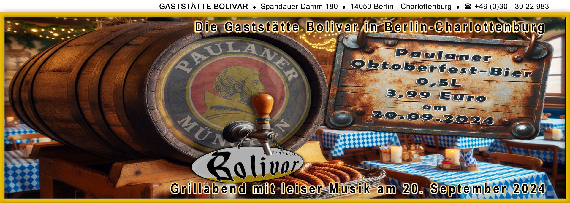 Der Grill-Abend mit Paulaner Oktoberfest - Bier für 3,99 Euro - wieder ein Super-Angebot