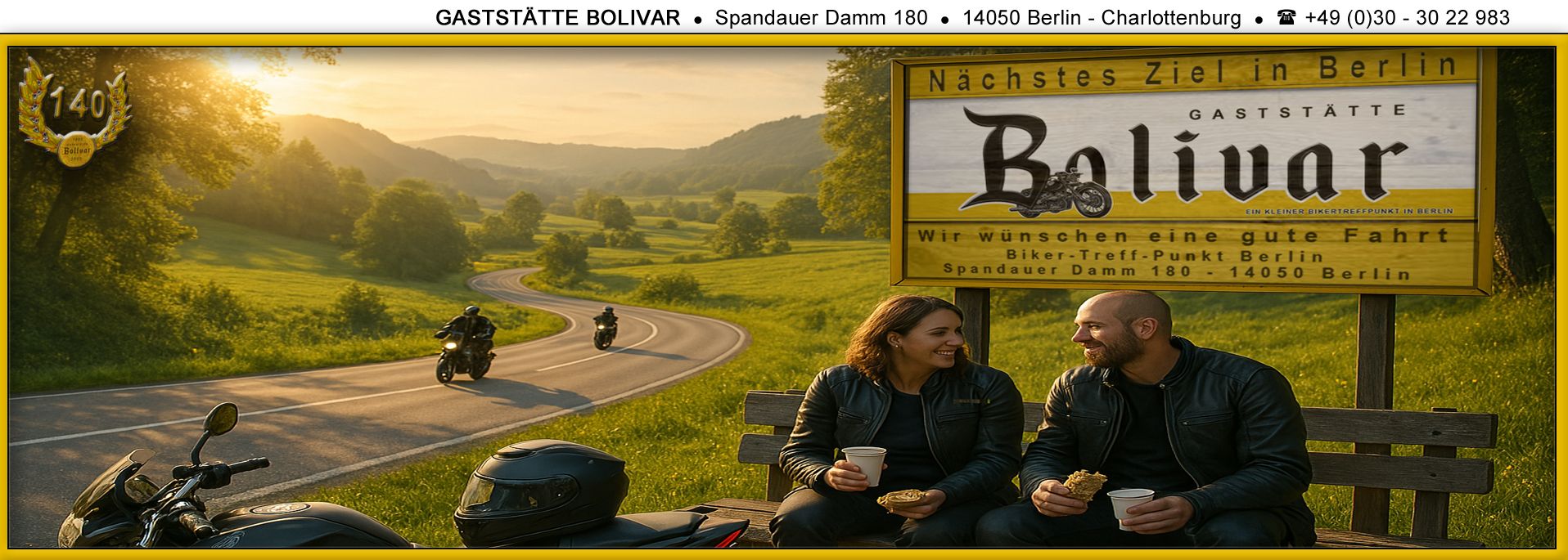 Der kleine, versteckte Biker-Treff für Bikerinnen und Biker 